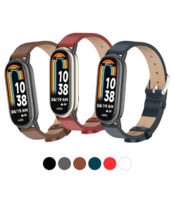 Correa de Cuero Para Xiaomi Mi Band 8