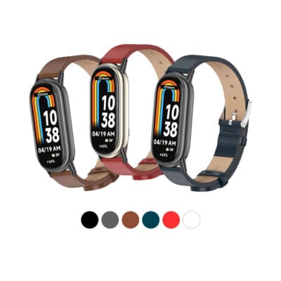 Correa de Cuero Para Xiaomi Mi Band 8
