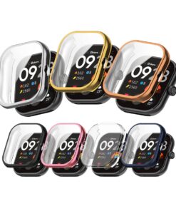 Case con Protector Redmi Watch 4 Color Metalizado