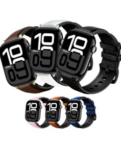 Correa de Cuero Para Apple Watch 38-40-41-42-44-45mm Series 1-9