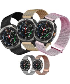 Correa de Metal Para Samsung Galaxy Watch Ultra Tipo Malla Magnética