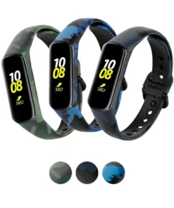 Correa Compatible Con Samsung Galaxy Fit 2 Camuflado Diseño