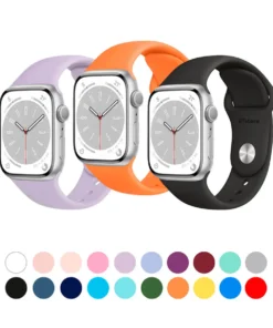 Correa de Silicona Para Apple Watch 38-40-41-42-44-45mm Series 1-9
