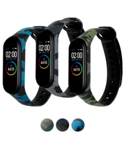 Correa Para Xiaomi Mi Band 4 y 3 Camuflado Diseño