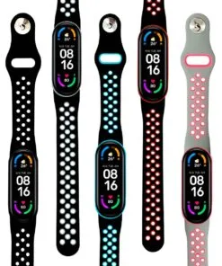 Correa Para Xiaomi Mi Band 5 y 6 Dualcolor Diseño