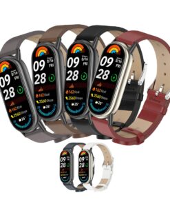 Correa de Cuero Para Xiaomi Mi Band 9